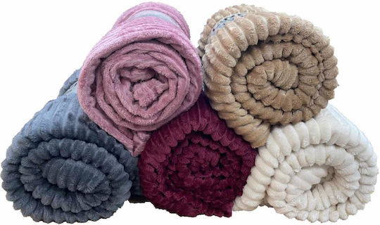 Linea Home Διπλή 200x220εκ. Dusty Pink