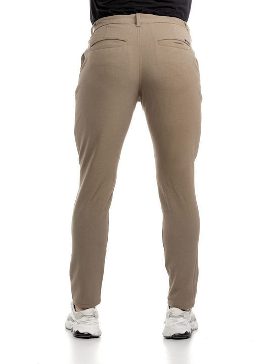 Scinn Herrenhose Chino Elastisch Beige