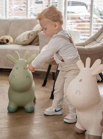 Tryco Hop Hop Inflatable Green Cow