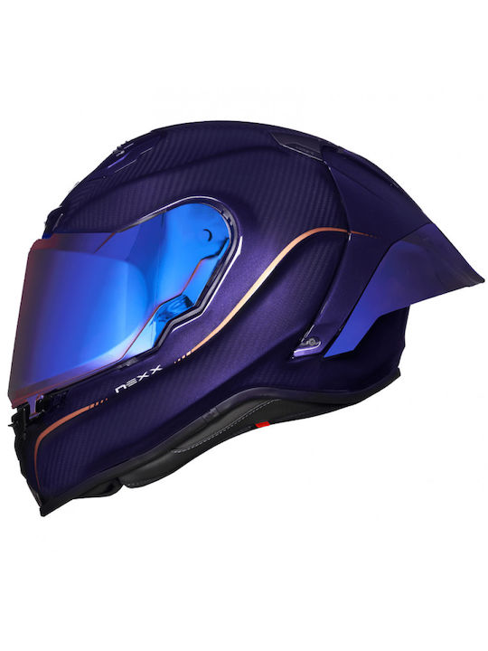 Nexx X.R3R Hagibis Purple Motorcycle Helmet Full Face ECE 22.06 1350gr