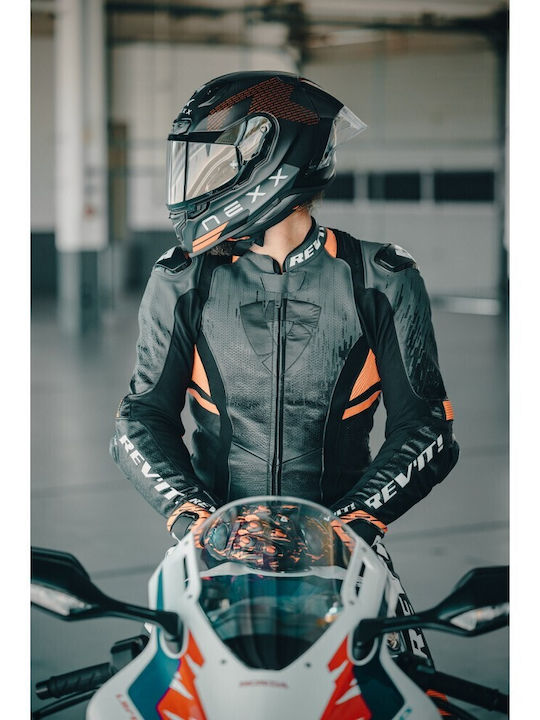 Nexx Pro Fim Evo Motorradhelm Volles Gesicht ECE 22.06 / DOT / FIM 1350gr mit Pinlock