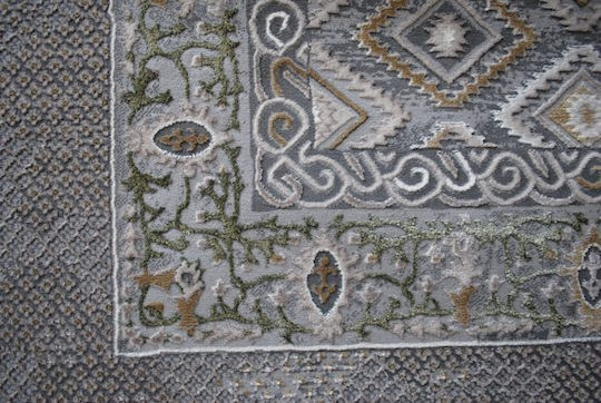 Tzikas Carpets Covoare 39799-040 Kaki Lățime 80cm Tăiat La Dimensiune