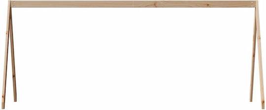 Bed Accessories Brown 199x80.5x88cm