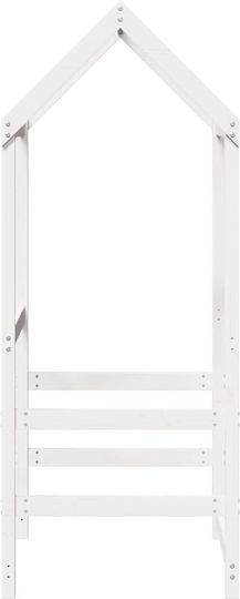 Беседка Легло Бял 118x70x176.5см