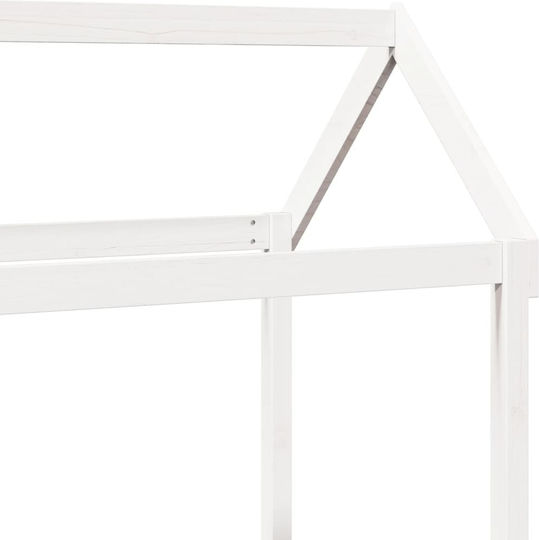 Беседка Легло Бял 118x70x176.5см
