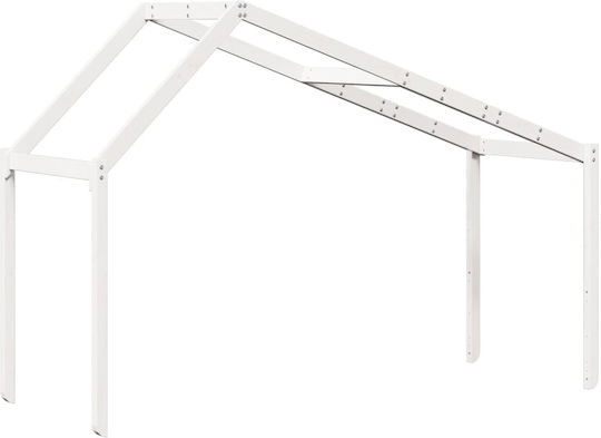 Bed Accessories White 203x95.5x142cm