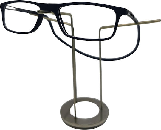 Chris Nimor Metal Eyeglass Frame Black 606-C1