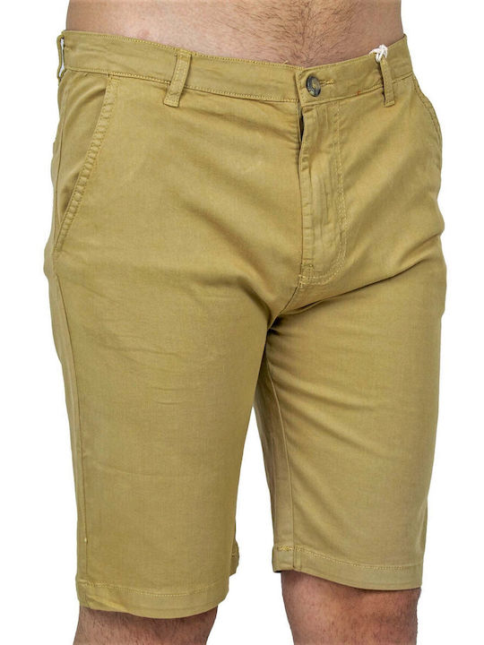 Clever Men's Shorts Chino Brown