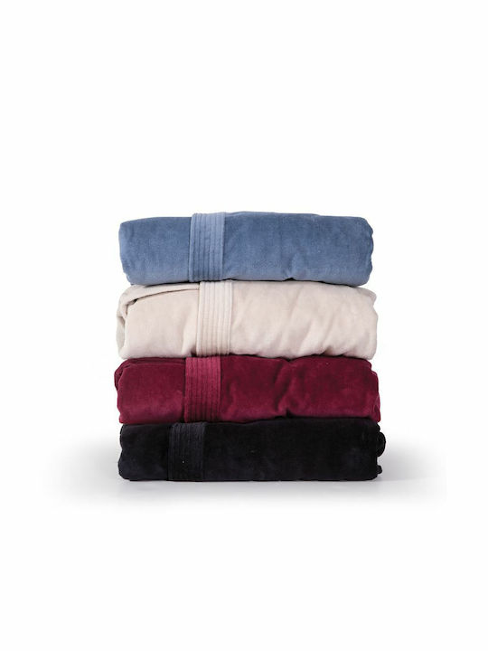 Nef-Nef Homeware Traffic Γυναικείο Μπουρνούζι με Κουκούλα Beige 360gr/m²