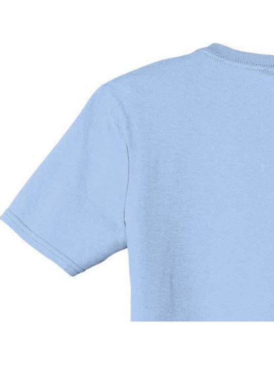 Men's T-shirt Cotton Takeposition Billie Eilish Blue 320-7555b-03