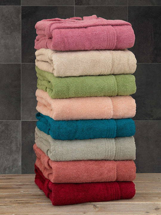 Kocoon Molle Bathrobe with Hood Blush Pink 380gr/m²