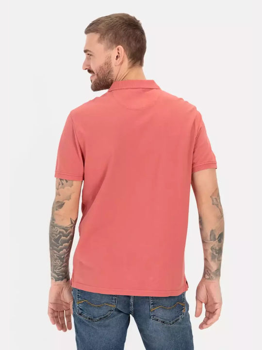 Camel Active Ανδρική Μπλούζα Polo Faded Red