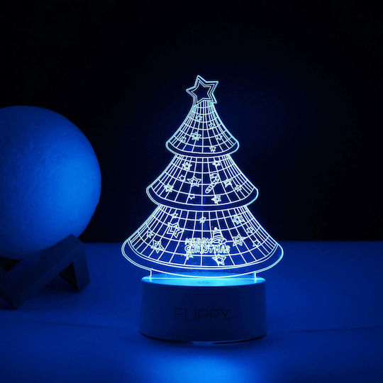cu lumină LED Decorațiune de Crăciun Plastic Braduleț 21cm. Electrică
