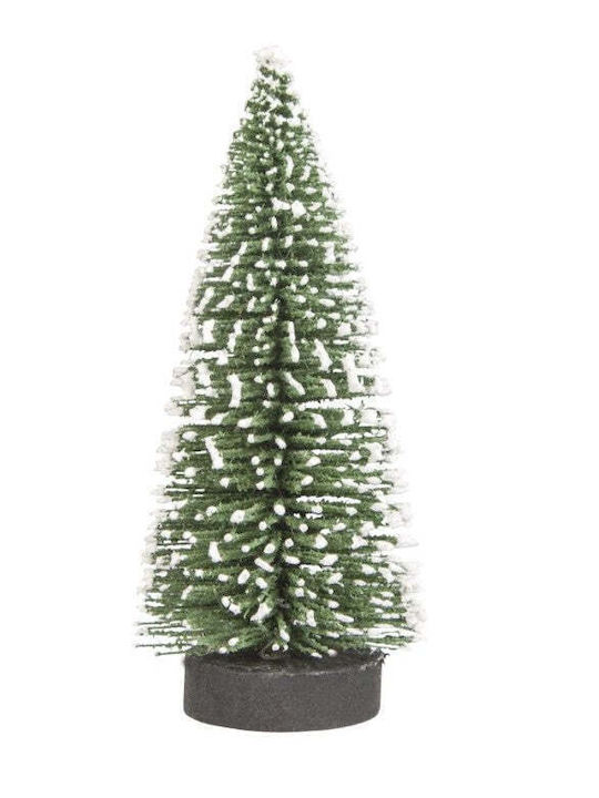 Weihnachtsdekoration Schneebedeckt Baum 20cm Grün