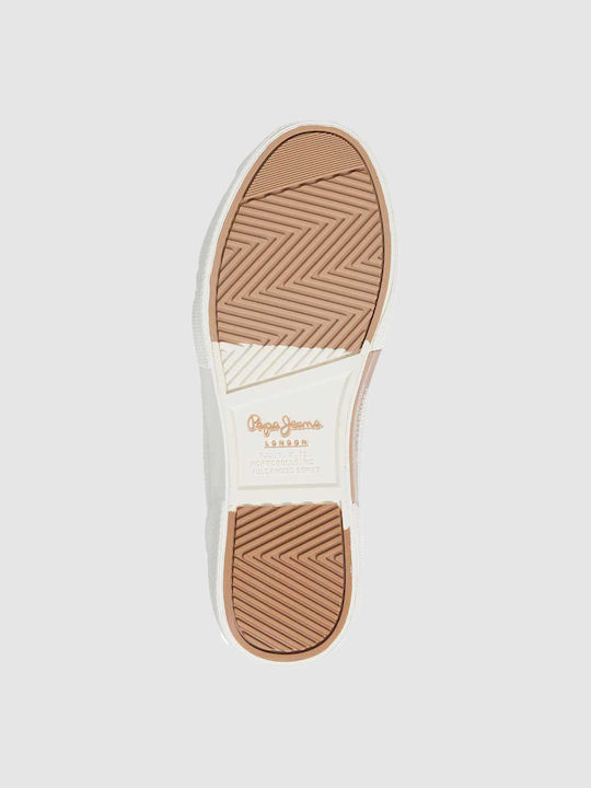 Pepe Jeans 1 Kenton Court Женски Маратонки White-beige