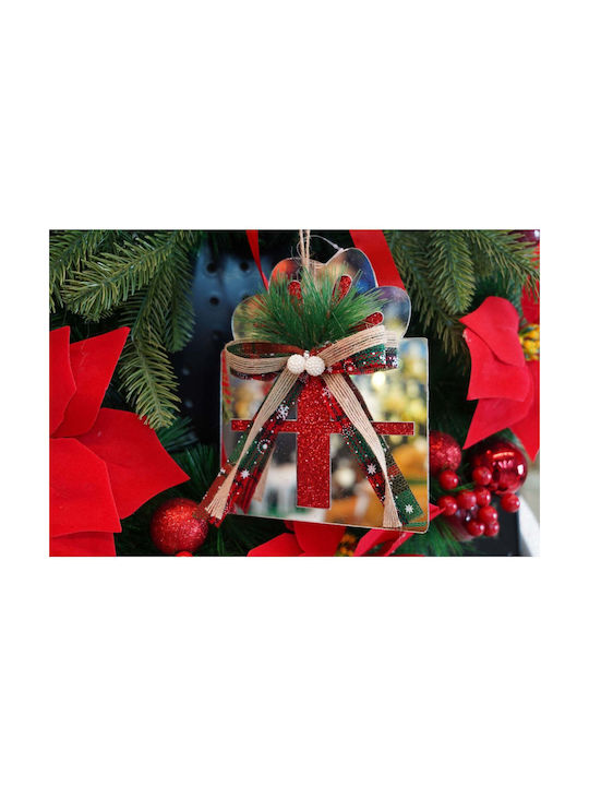 Ornament suspendat Cadou Alb 15x14buc