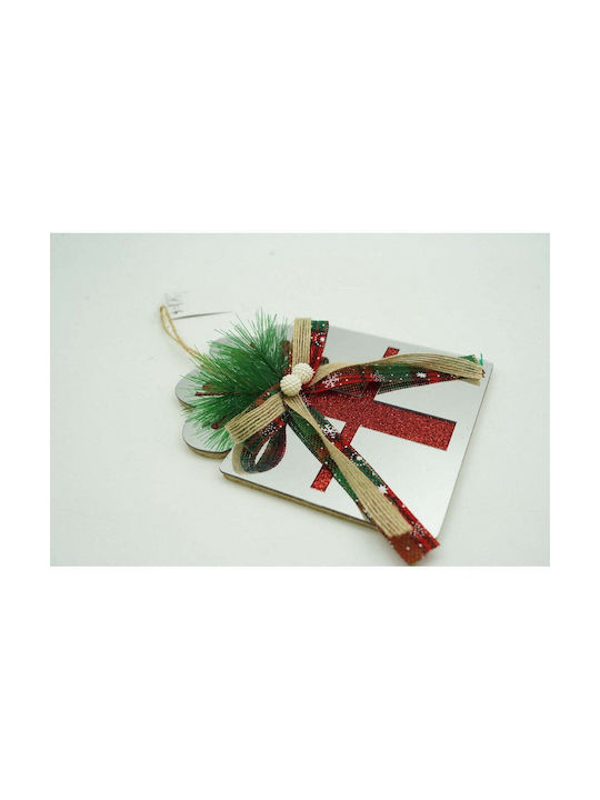 Ornament suspendat Cadou Alb 15x14buc