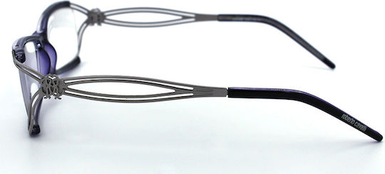 Plastic Eyeglass Frame Purple RC635 083