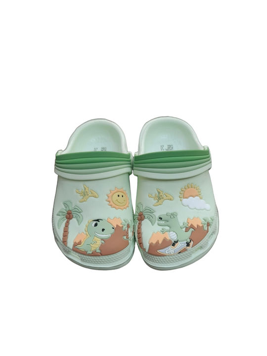 Jomix Children's Beach Clogs Turquoise