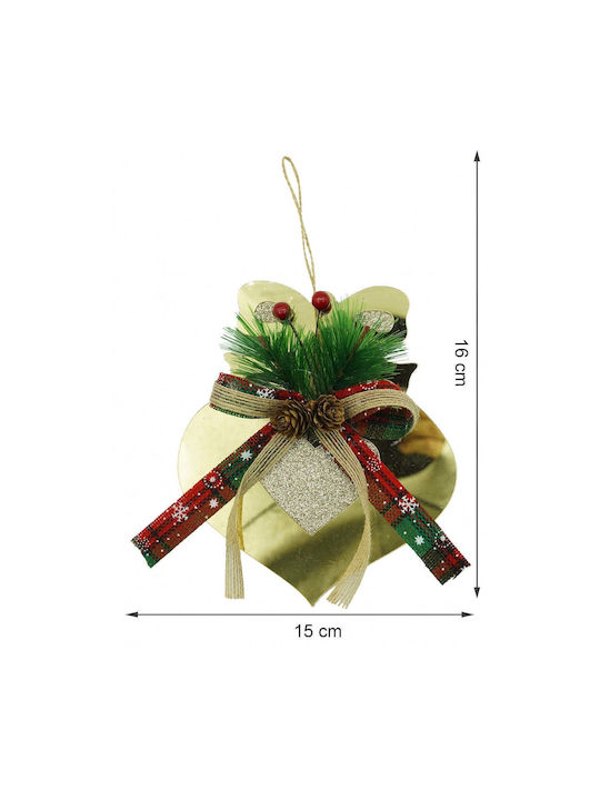 Hanging Heart Ornament 16x15cm