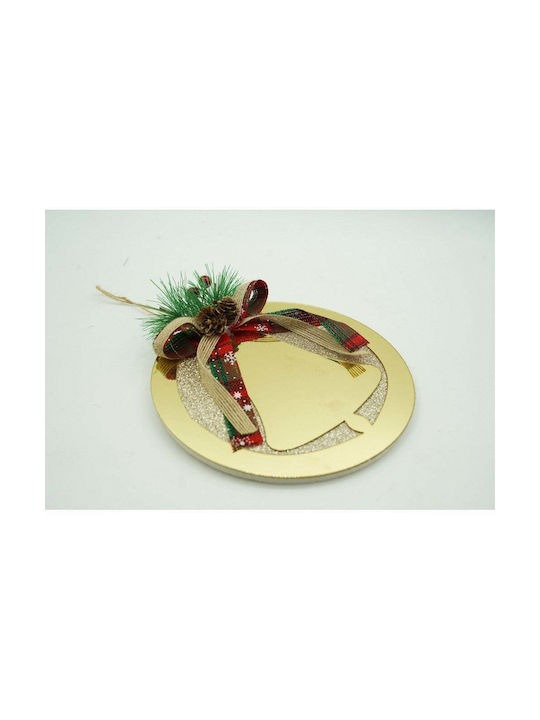 Ornament suspendat cu pantaloni evazati Aurie 17x17buc