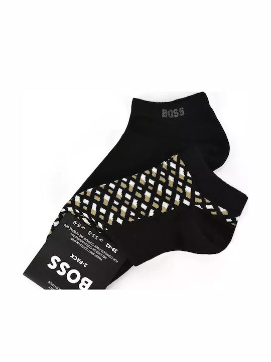 Boss Ανδρικές Κάλτσες Μαύρο 2Pack Boss Ανδρικές Κάλτσες Μαύρο 2Pack