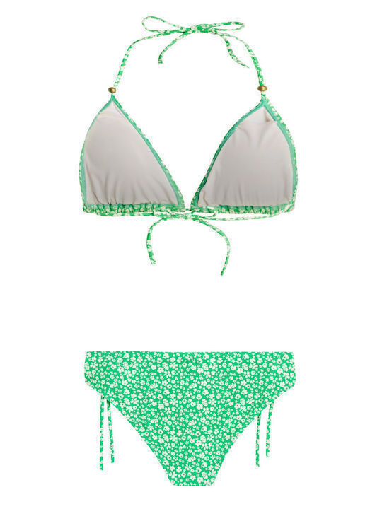 Set Bikini Τριγωνάκι Ultra Green