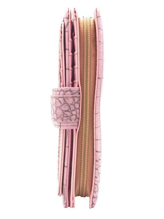Damen Geldbörse Klassisch Rosa