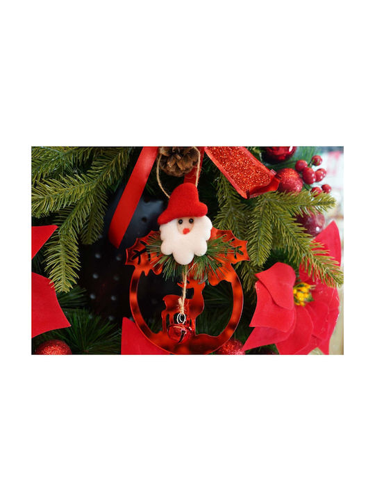 Hanging Bell Ornament Red 20x15cm