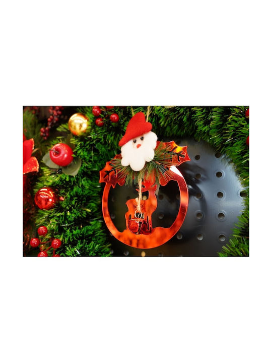 Hanging Bell Ornament Red 20x15cm
