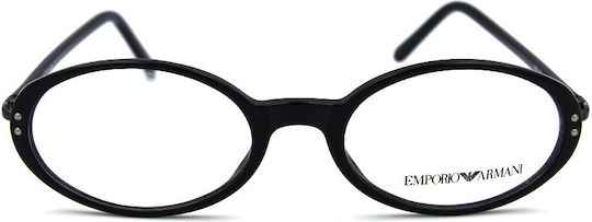 Emporio Armani Σκελετός Γυαλιών Μαύρος EA570 020