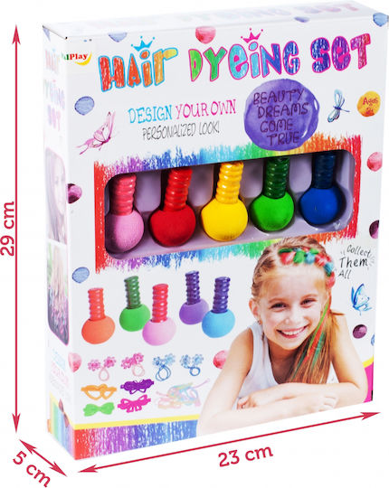 Set de vopsire pentru coafuri 33 piese Malplay 107266