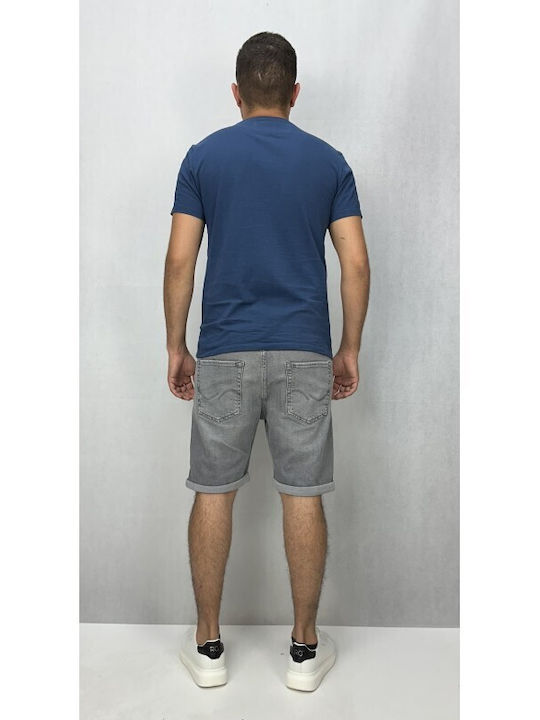 Jack & Jones Herrenshorts Jeans Grey Denim