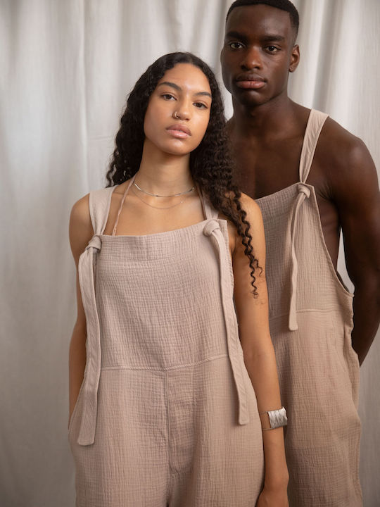 Dungarees Sand Beige