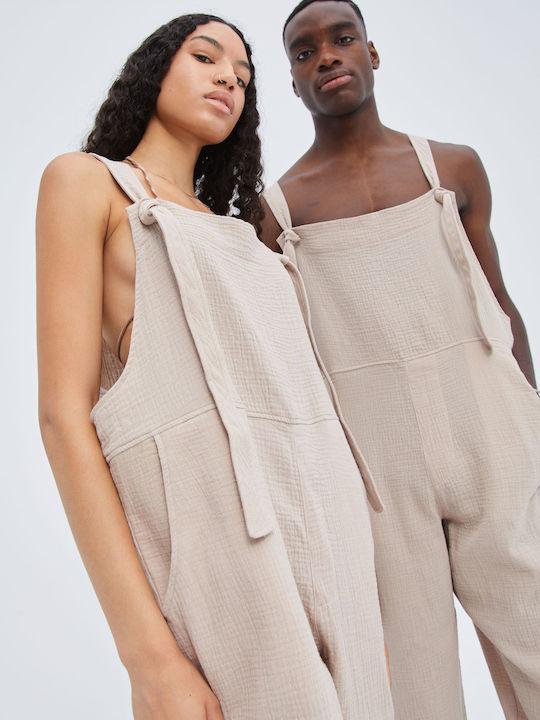 Dungarees Sand Beige