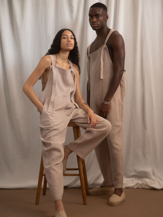 Dungarees Sand Beige