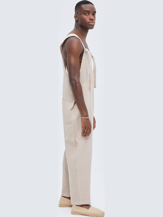 Dungarees Sand Beige