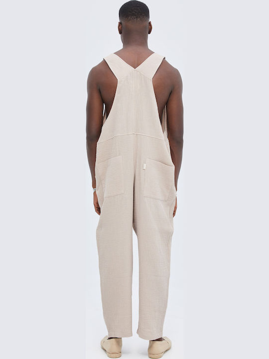 Dungarees Sand Beige