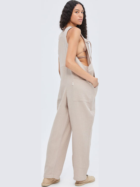 Dungarees Sand Beige