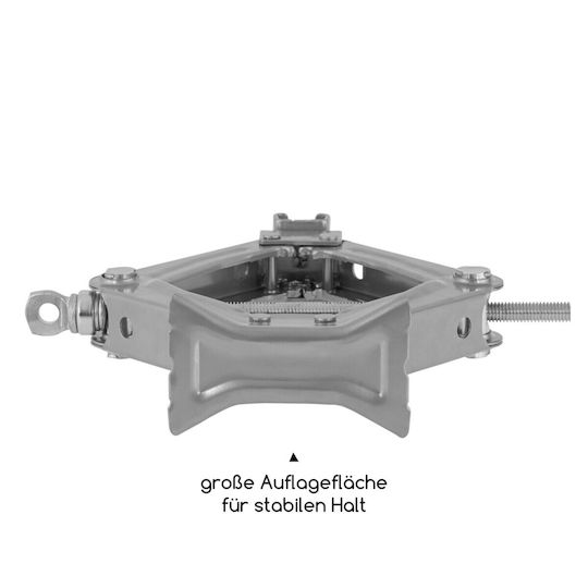 Alca Electric Crick cu foarfeca cu Capacitate de Ridicare până la 32cm și Încărcătură de Greutate până la 1.9 Tone