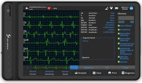 Lepu Medical Neoecg S120 Kardiograph 12-Kanal