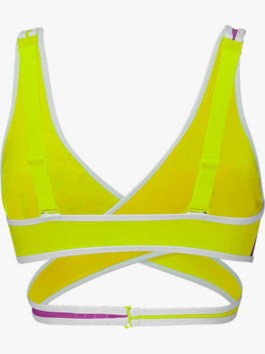 Bikini Μπουστάκι Purple/fluo Yellow