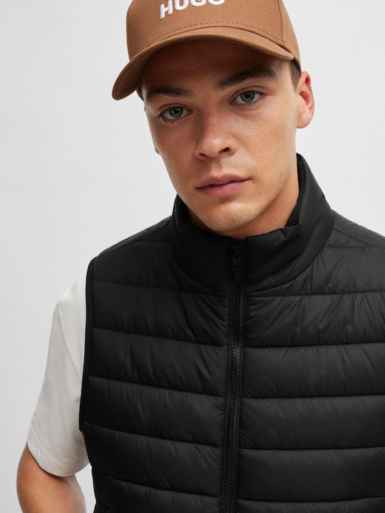 Brentino2431 Sleeveless Jacket Black