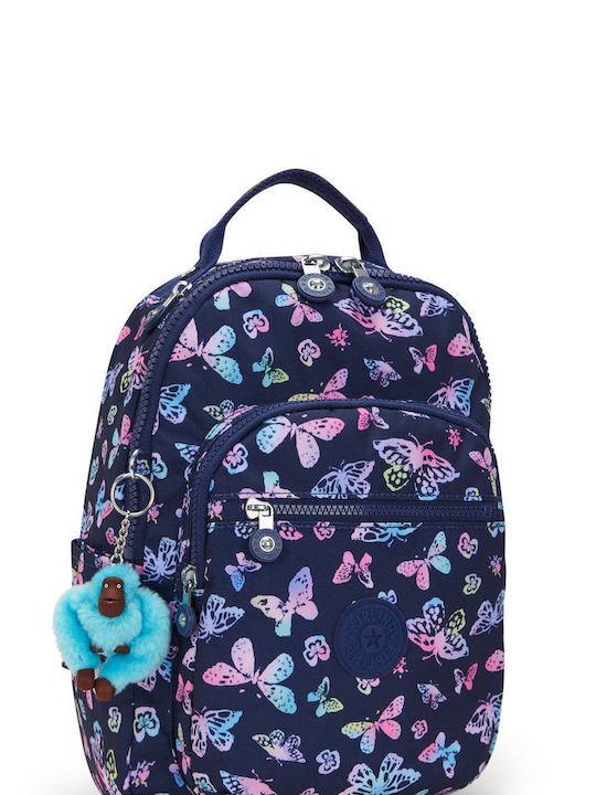 Kipling Seoul School Bag Backpack Junior High-High School Multicolour 14Liters