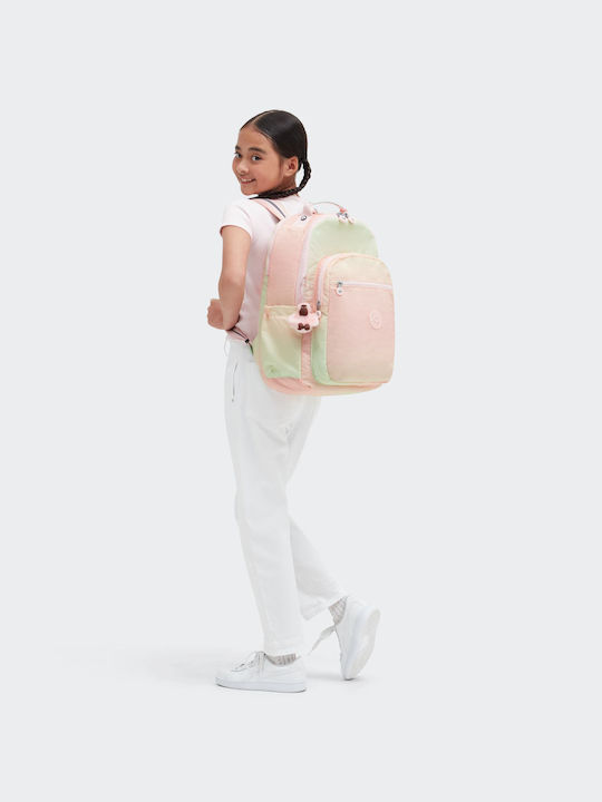 Kipling Seoul School Bag Backpack Junior High-High School Multicolour 27Liters
