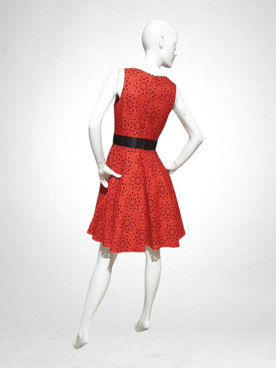 Oscar De La Renta Dress Red