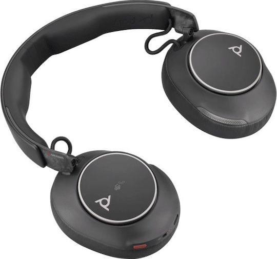 Poly Voyager Surround 80 UC Microsoft Teams On Ear Multimedia Ακουστικά με μικρόφωνο και σύνδεση USB-C