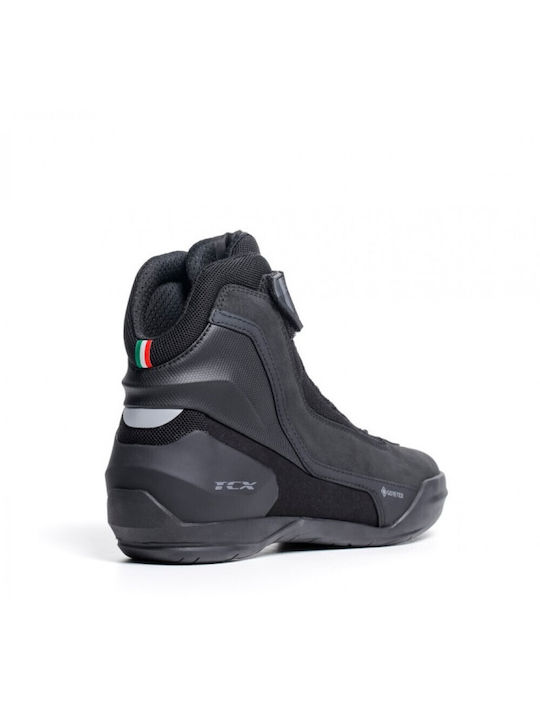 TCX Jupiter 5 Men's Motorcycle Boots Leather Gore-Tex Waterproof Black