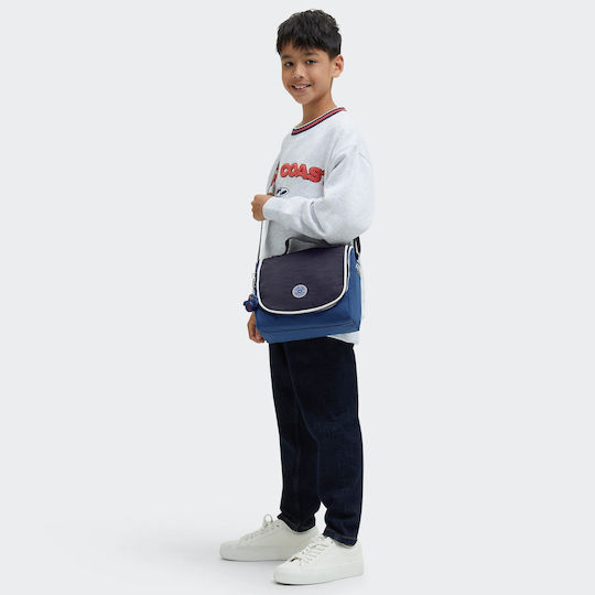 Kipling Kichirou School Insulated Food Case 6lt Blue 20.5 x 12.5 x 23cm
