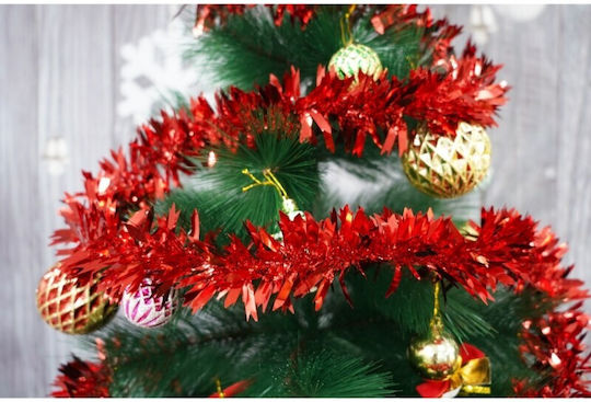 Christmas Garland Red 200x6.5cm 1pc